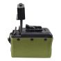 Electric magazine 2000 rounds for M249  Green BATTLEAXE