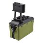 Electric magazine 2000 rounds for M249  Green BATTLEAXE