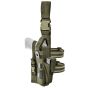 Ambidextrous thigh holster - Olive Drab "Green" - DEFCON 5 (D5-GS08 OD)