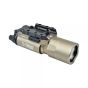 White Led X300 Ultimate Flashlight - Alluminium - Tan - 220 Lumens - Night Evolution (EL-NE1008T)