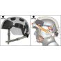 KIT INTERNO PER ELMETTO NERO (EM5671) EMERSON