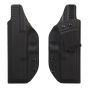 Fondina Nera Rigida da Interno Cintura per Serie Glock Emerson (EM6192)