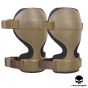 Pair of Knee Pads Combat Dark Earth Tan Emerson