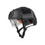 Elmo Fast PJ con visiera Nero Emerson (EM8819B) 
