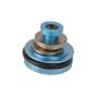Testa Pistone Silenziata a 6 Fori Cuscinettata - Alluminio CNC - POINT