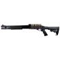 Gas pump shotgun M870 TYPE 3 Complete with 5 Cartridge  Golden Eagle (GE-M870TL)