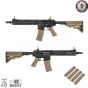 Fucile elettrico GC18 MOD1 full metal Black/Tan G&G (EGC-018-MD1-DNB-NCM)
