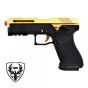 G17 Advanced Gun Gold - Green Gas - 26 BBs - Metal / Polymer - HFC (HG 182G)