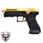 G17 Advanced Gun Gold - Green Gas - 26 BBs - Metal / Polymer - HFC (HG 182G)