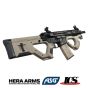 Hera Arms CQR Rifle - Two Tone - Full Metal - EBB Blowback - Gear Box Slip - MOSFET - ICS - ASG - Hera Arms (IC-390BT)