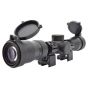 JS-TACTICAL SCOPE LONG EYE RELIEF ZOOM 2X-7X LENTE 32mm NERA