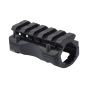 Slitta 20mm per canna esterna nero  JS-TACTICAL