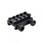 Slitta Weaver per Rialzo 1/2 Pollice con 4 slot JS-Tactical (JS-RT4L)