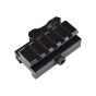 5 slots standard 20mm rail 1/2 inch riser QD BLACK   JS-TACTICAL