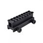Lifting of a Thumb rial for Weaver Sledge in Aluminum 6061 Anodized 8 slots JS-Tactical (JS-S16)