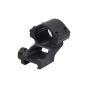 Scope mount 1" with offset black    JS-TACTICAL 