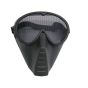 Maschera protezione occhi viso nera royal