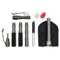 Pala multifunzione  in Metallo  SURVIVAL SHOVEL  11 funzioni. Js-tactical 