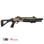 Fucile a  Pompa  a GREEN GAS Fabarm STF12  L Tan - 3 Canne - BO  