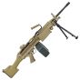 Fucile elettrico Minimi M249 Mk2 PARA Tan  polymer version A&K