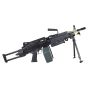 A&K electric rifle Minimi M249  PARA Metal version black