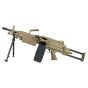 Fucile elettrico Minimi M249 PARA Tan  Polymere  version A&K