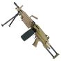 A&K electric rifle Minimi M249  PARA Metal version black
