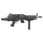 A & K electric rifle Minimi M249k PARA polymer version black