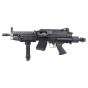 A & K electric rifle Minimi M249k PARA polymer version black