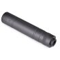 Silencer "Type D" 155x31 mm - Black - Metal