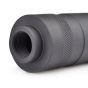 Silencer "Type D" 155x31 mm - Black - Metal