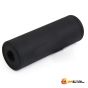 Smooth Style Silencer 100x35 mm Version - Black - Ometal