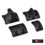 Kit Ferma Mano per Slitte Standard 20/22 mm - Nero - MP 