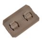 Set 12 Rail Cover Type 2 for M-Lok - Dark Earth Tan - MP