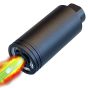 SpitFire Tracer Silenziatore Nero GBB 14mm CCW 