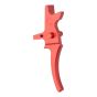 Retroarms CNC trigger AR15 type Q rosso