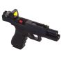 Pistola a Gas Glock 18 G18C con Red Dot - Nero - Raven (RGP-01-01-BDS)