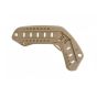Kit rail arc for helmet tan