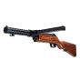 PPSH 41electric rifle metal body and barrel & real wood stock.