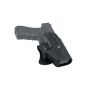 Quick-draw holster with rubberized paddle for glock 17/19 Umarex