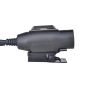 Adattatore PTT Cuffie e Microfono Military Standard per Kenwood - Nero - WADSN