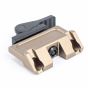 45°  degree 20mm QD rail  tan  WADSN