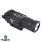 Torcia Led in Alluminio 650 Lumen per Slitte Weaver 20 mm - Nero - WADSN