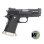 Pistola a gas HI-CAPA 3.8 DEINONYCHUS WET Custom Blowback nera WE 