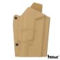 Fondina Kydex Quick Pull per Serie Glock 17 anche con Torcia XH35 Tan WoSport