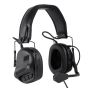 Headphones set with microphone with noise reduction - Black - WoSport