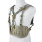 Gilet tattico low profile chest ring  one-point Tan  WOSPORT 