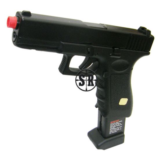 Pistola a co2 scarrellante glock 17