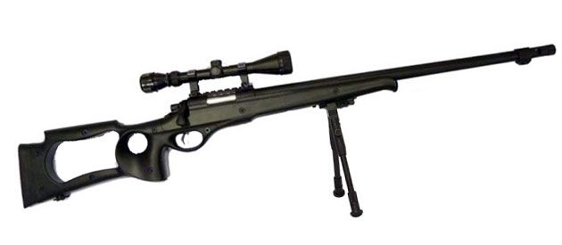 Carabina MB10BOT tactical sling con ottica 3-9x40 e bipiede nera