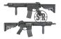 Fucile knight's SR-16 e3 cqb carbine combat master full metal
